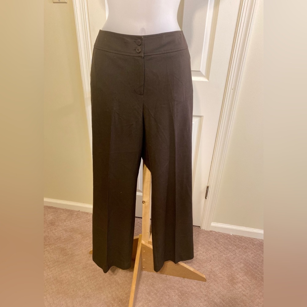 Talbots - Woman’s (stretch) brown trousers, Size: 10